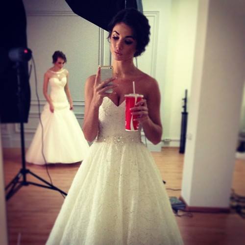 wedding dress, model, fashion and cola