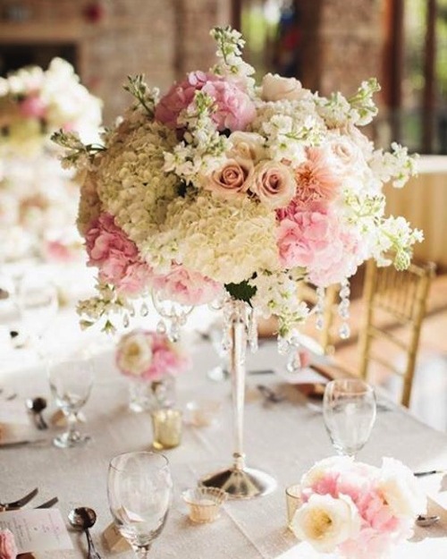 pink, flowers, party and table