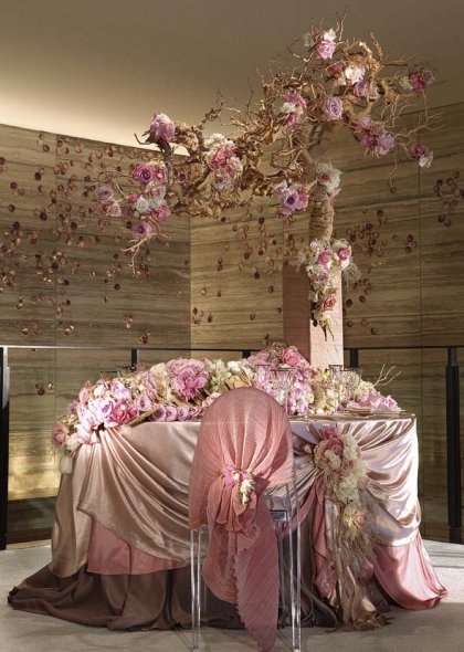 pink, flower and ceremony