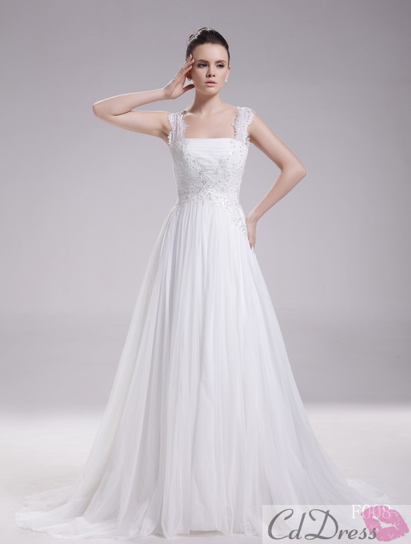 beauty, wedding dress, white wedding dress and long