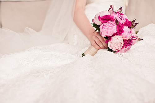 natuur, bouquet and bride