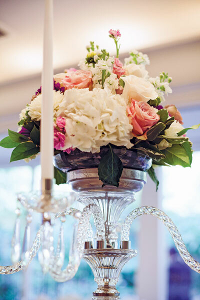 roses, vase and flowers