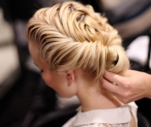 updos, beautiful and blonde
