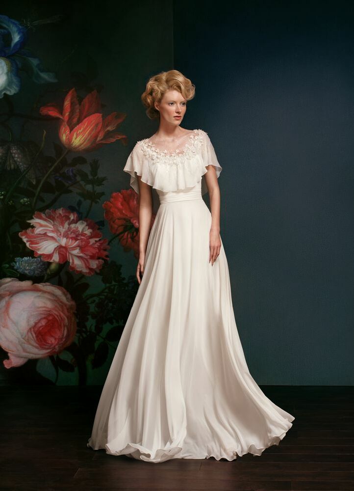 alena goretskaya and wedding dress