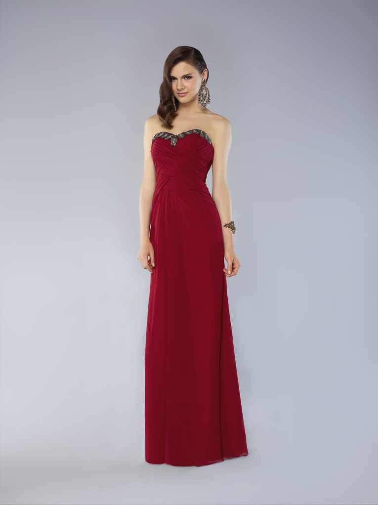 viola chan, dark red, elegant dress and night dress