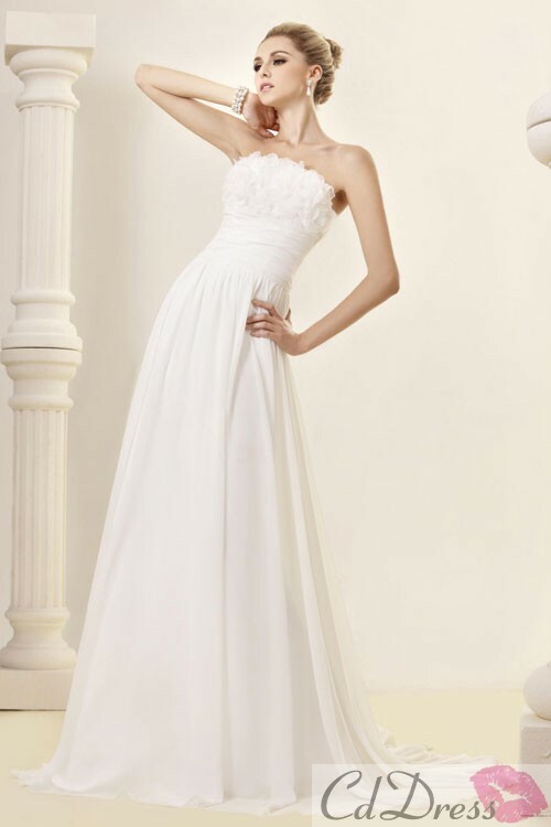 white wedding dress, lace, lace wedding dress and long