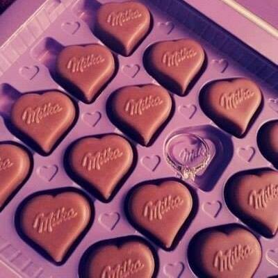 milka, girly and ring