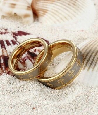 gold, I DO and couple