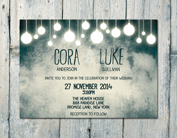 card, invitation and night