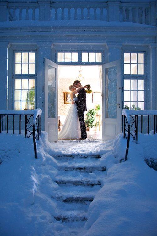dress, christmas, snow and house