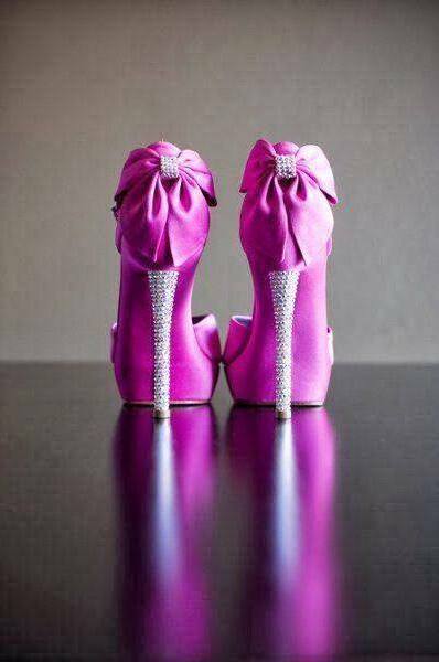 wedding shoes, beautiful and pink heels