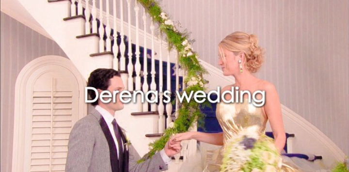 derena, blake lively and dan humphrey