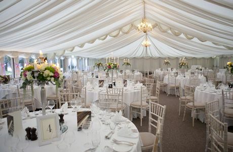 white, decoration and wedding location