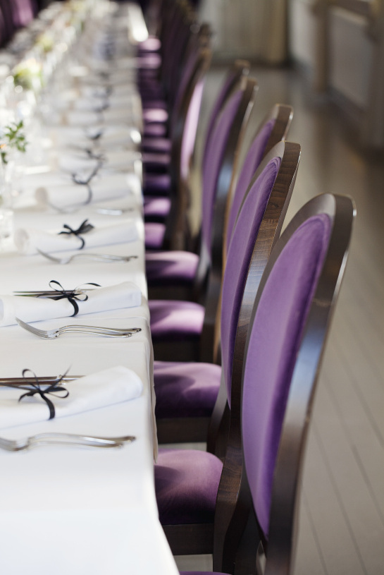 dinner, homevialaura, party and purple