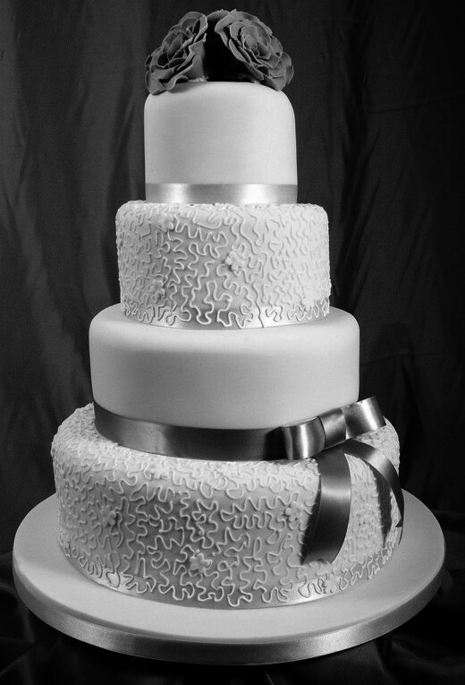 love, black and white, cake and beautiful