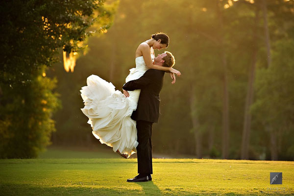 couple, love and wedding dress
