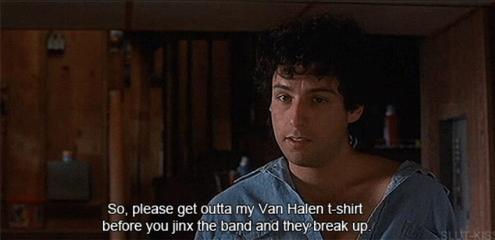 the wedding singer, adam sandler and van halen