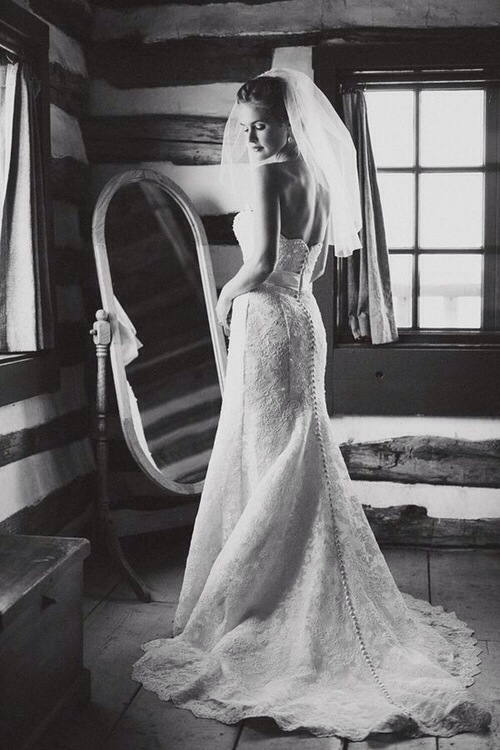 dress, buttons, lace and white
