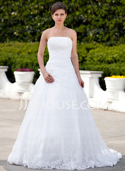 long, white dresses and wedding dress
