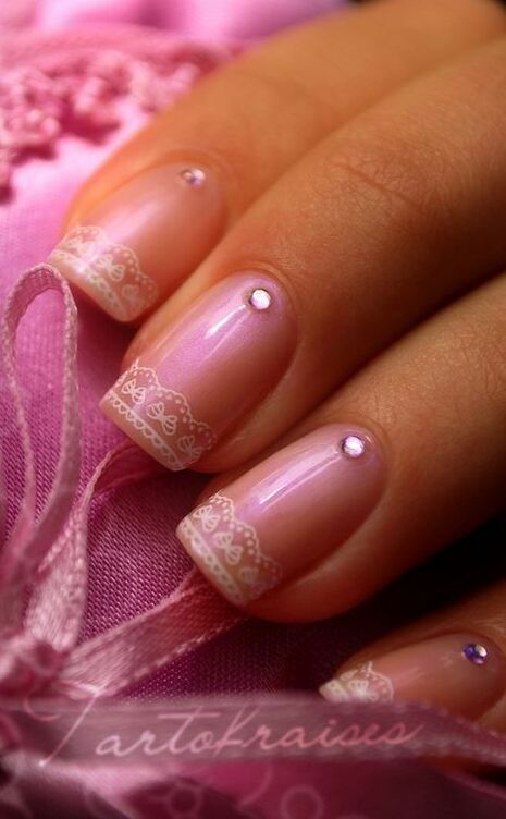 nails, weddbook, pink and photo
