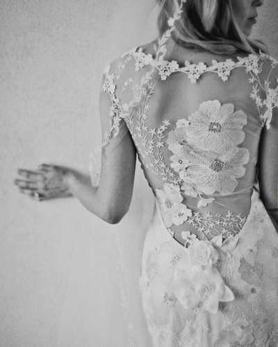 blackandwhite, floral and fashion