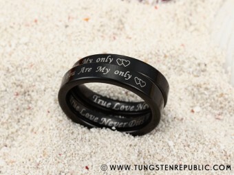 rings, couple and love