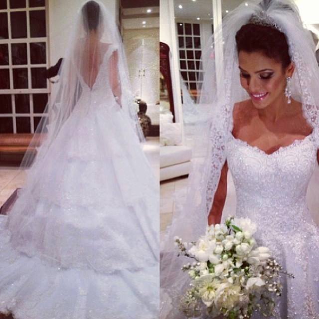 vestido, wedding dress, branco and lindo