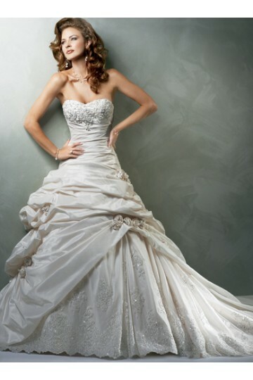 vintage, taffeta and vintage wedding dress