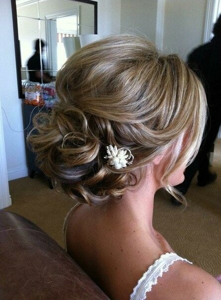 wedding hair and en