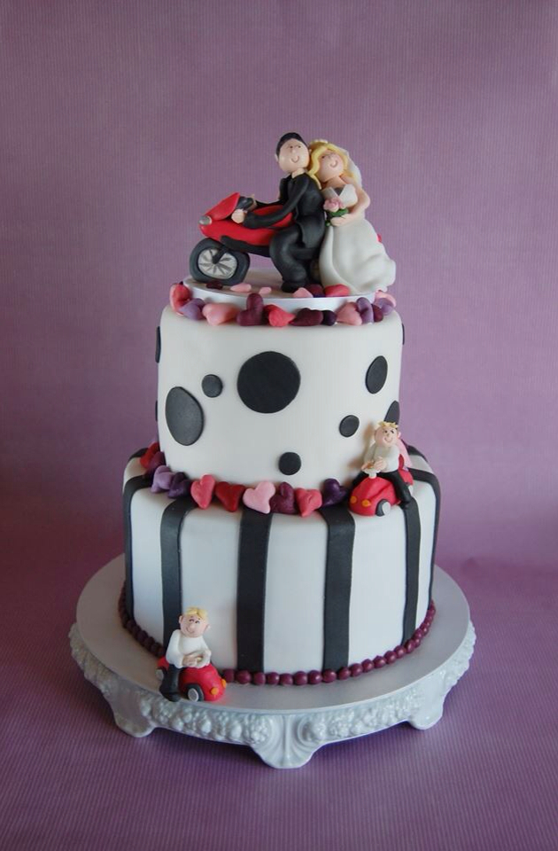 wedding cake, cake, sweet and torte