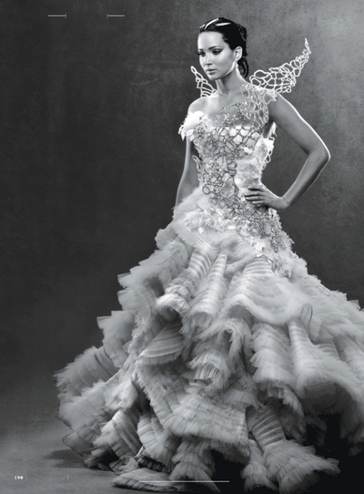 fashion, dress and katniss