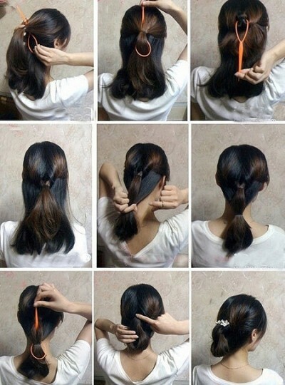 diy hairstyle, diy and wedding hairstyle