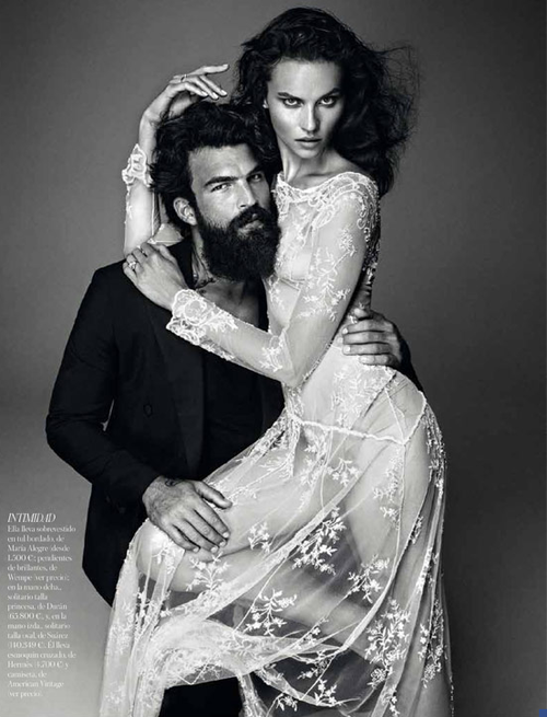 fashion, white and black, vogue spain and dress