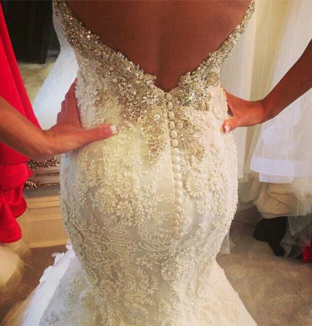cream, dress, lace and beads
