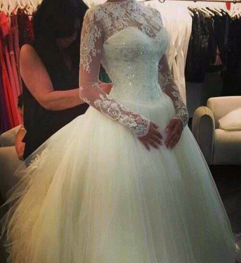 mydreams, stunning, weddingdress and fashion