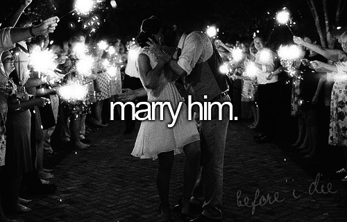 marriage, love and one day