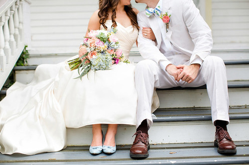 dress code, white and couple