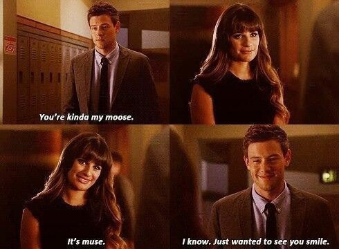 cory monteith, rip cory and finn and rachel