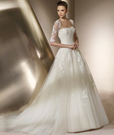 fashion, lovely and wedding dresses