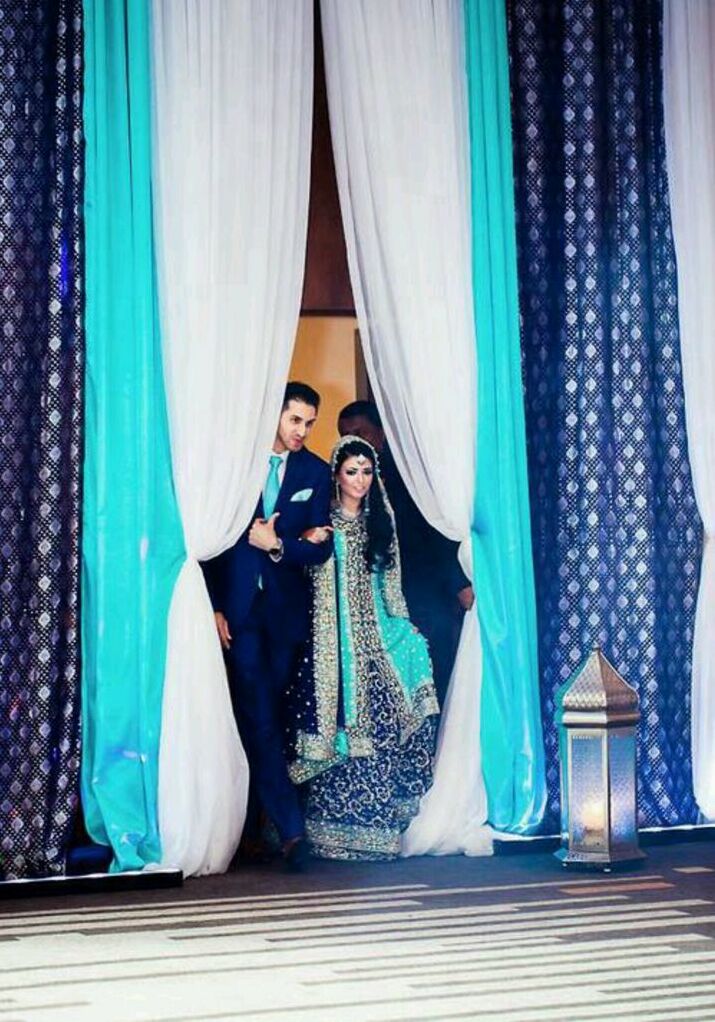 lady, chic, bride and blue