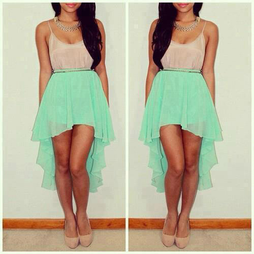 party, highlowdress, cute and highlow