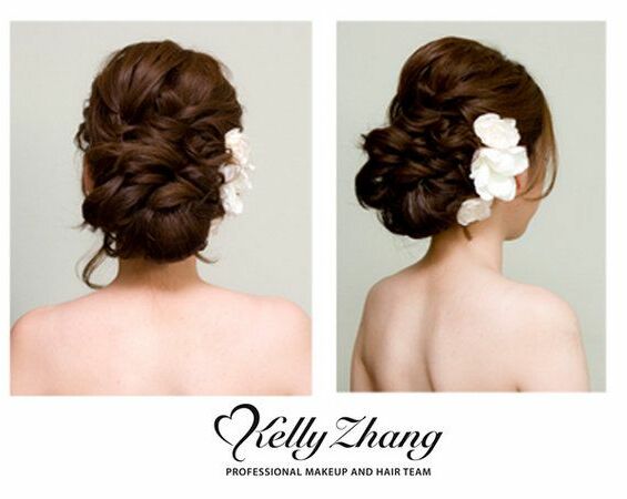 wedding hair, updo and hairstyle