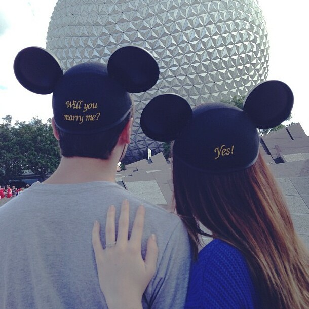 disney, cute, proposal and marriage