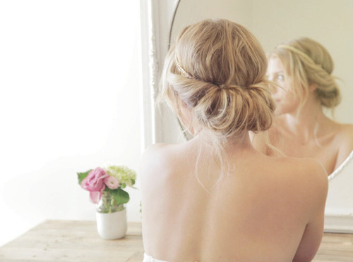 elegant, blonde and hairstyle