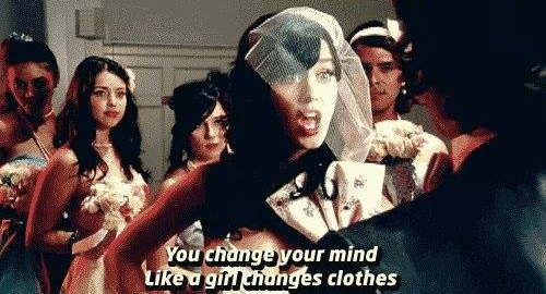 katy perry, change and sad