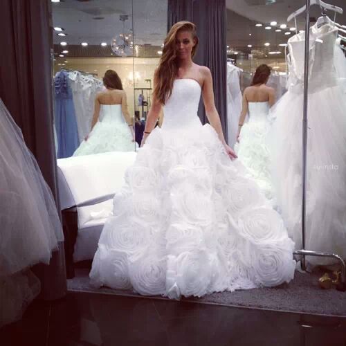 white, beautiful, classy and dress