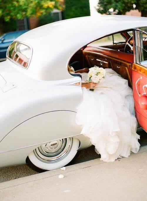 wife, retro, love and wedding dress