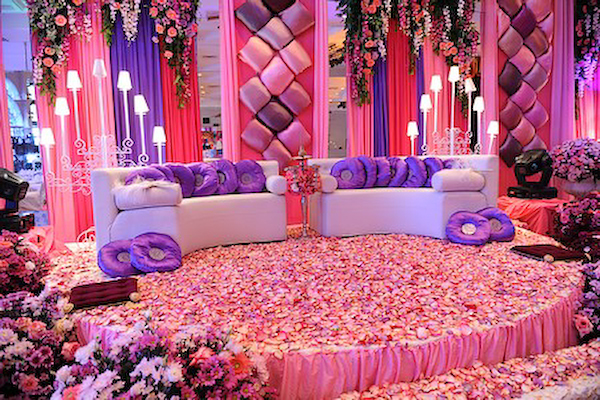 pelamin, malay wedding and floral
