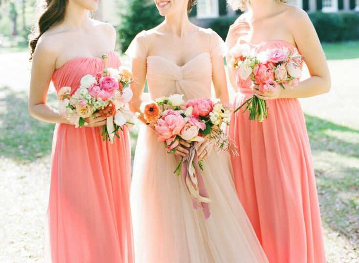dress, pink and flowers