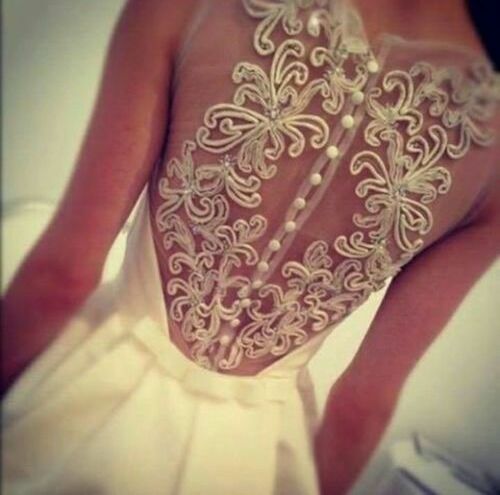 lace, white, love and dress